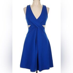 Express Elegant Blue Sleeveless Dress